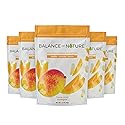 Balance of Nature Freeze-Dried Mangos (5 Pack) - 100% Real Fruit, Crunchy Mango Slices, Healthy Snack, Mouthwatering Nutrition, Gluten-Free, Vegan, No