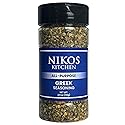 Nikos Kitchen All Purpose Greek Seasoning Blend - Mediterranean Spice Mix for Chicken, Lamb, Gyro, Greek Salad, Potatoes, Fish and Vegetables - NO MSG