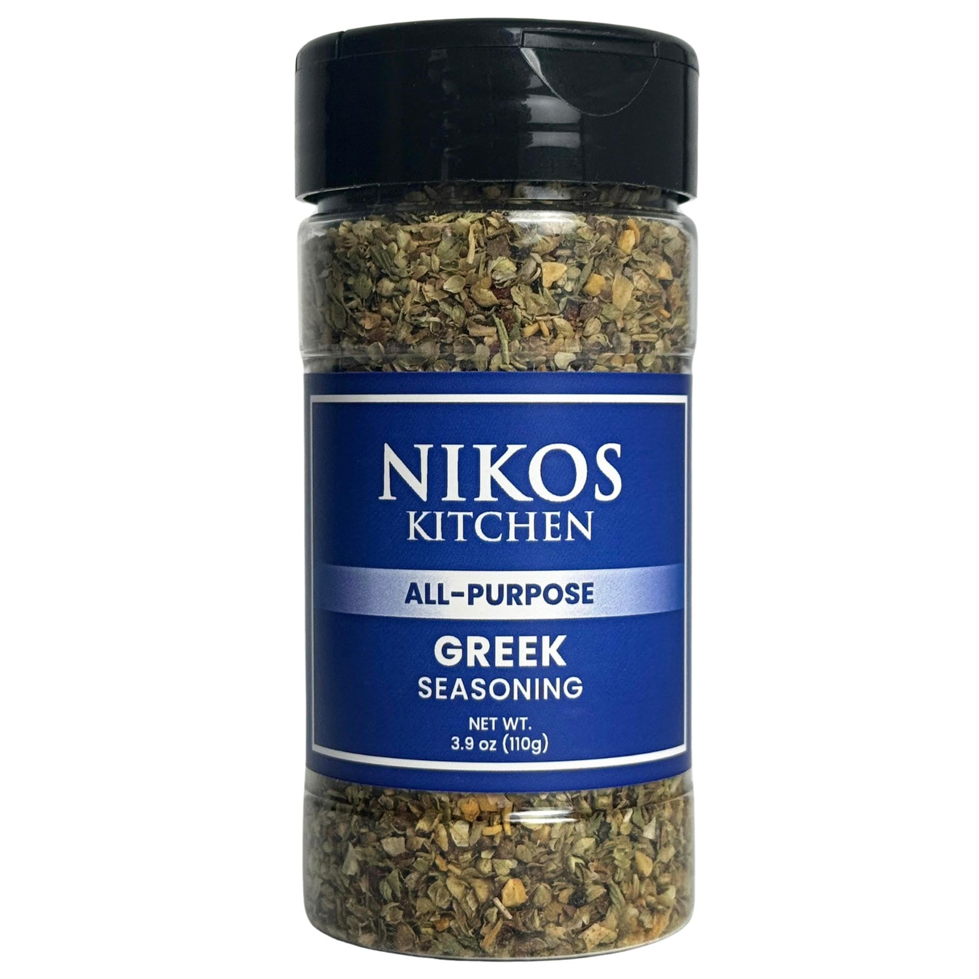 Nikos Kitchen All Purpose Greek Seasoning Blend - Mediterranean Spice Mix for Chicken, Lamb, Gyro, Greek Salad, Potatoes, Fish and Vegetables - NO MSG