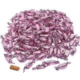 Fun Express Light Pink Foil Wrapped Caramels Candy Bulk 2lb Bag - Soft Chewy Caramel Chews Individually Wrapped for Wedding Candy Buffet | Premium