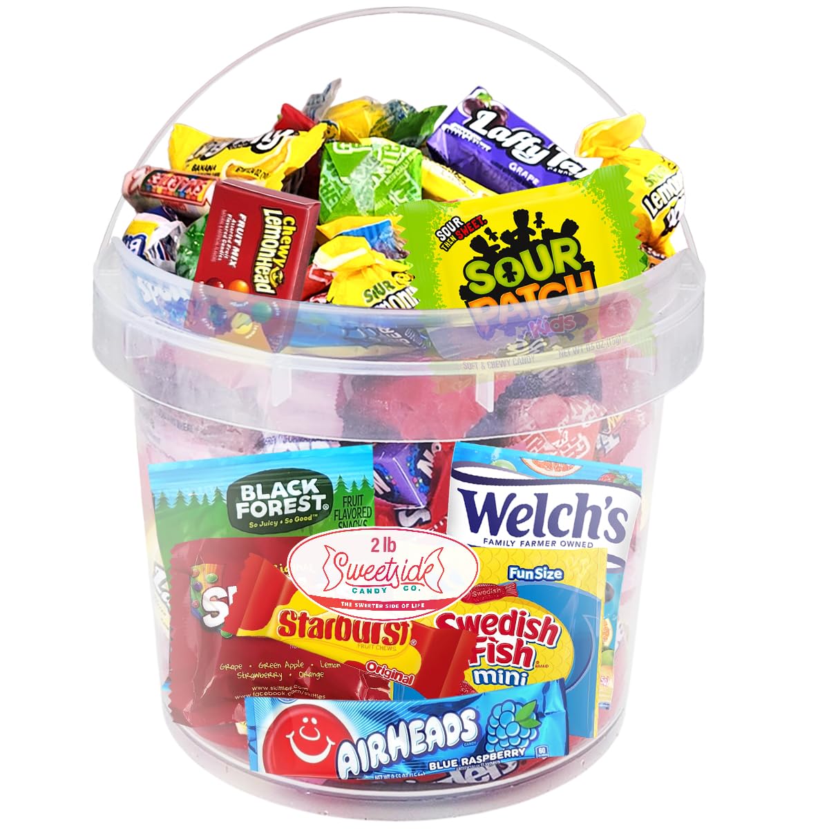 Bulk Candy Variety Pack - 2 Pound Care Package Assorted Basket, Snack Food Gift, Office Assortment Gift for Birthday Party, Kids, College Students