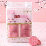 BKSUAIWU Instant Biscuits,Leisure Snacks,220g/7.76oz(about 66pieces),for Cake Decoration or Ice Cream Decoration??? (sakura flavor)