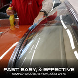 Formula 1 Glass Cleaner with Rain Repellent - Windshield Cleaning Spray for Streak-Free Finish, Improve Visability in Rain, Snow, or Sleet, 16 oz.