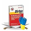 Savogran Dirtex All Purpose Cleaner Powder 16 oz Bundle with Pair of Gloves - Multi-Surface Wall Cleaner for Painted Walls and Woodwork - No Rinsing