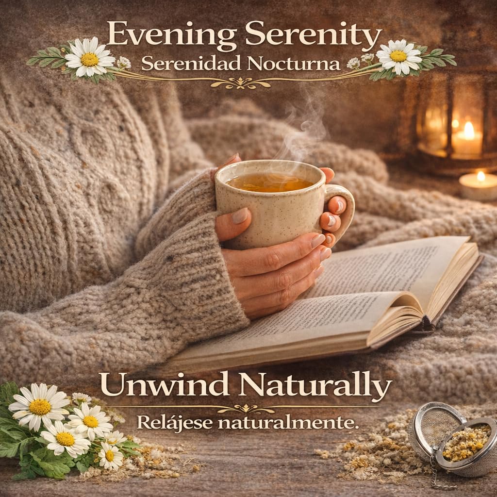 CHAMOMILE FLOWER TEA 4 oz | TE FLOR DE MANZANILLA 4oz