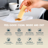 QLEAN Stain Remover Bar for Clothes (3-Pack) - Plant-Based Laundry Stain Stick, Removes Grease Wine Coffee Blood & Grass Stains, Non-Toxic