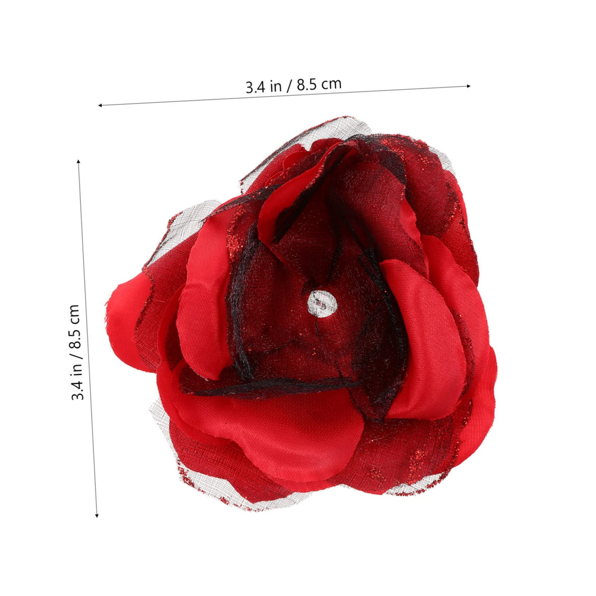 SOLUSTRE 10Pcs Random Color Rose Petal Candy Wrappers Elegant Chocolate Wrapping for Weddings Parties Events Beautiful Floral Design for Sweet Treats