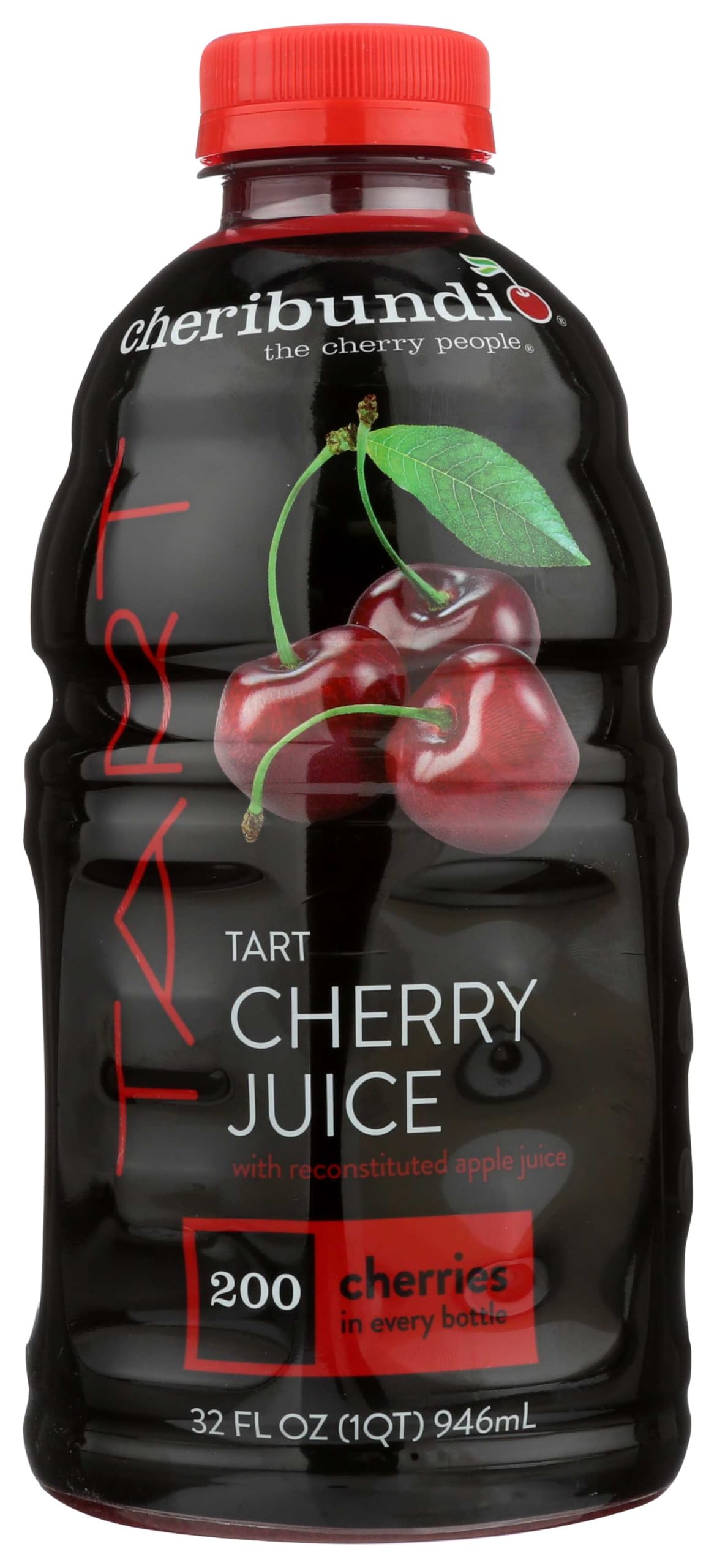 Cheribundi Tru Cherry Tart Juice, 32 Ounce - 6 per case.