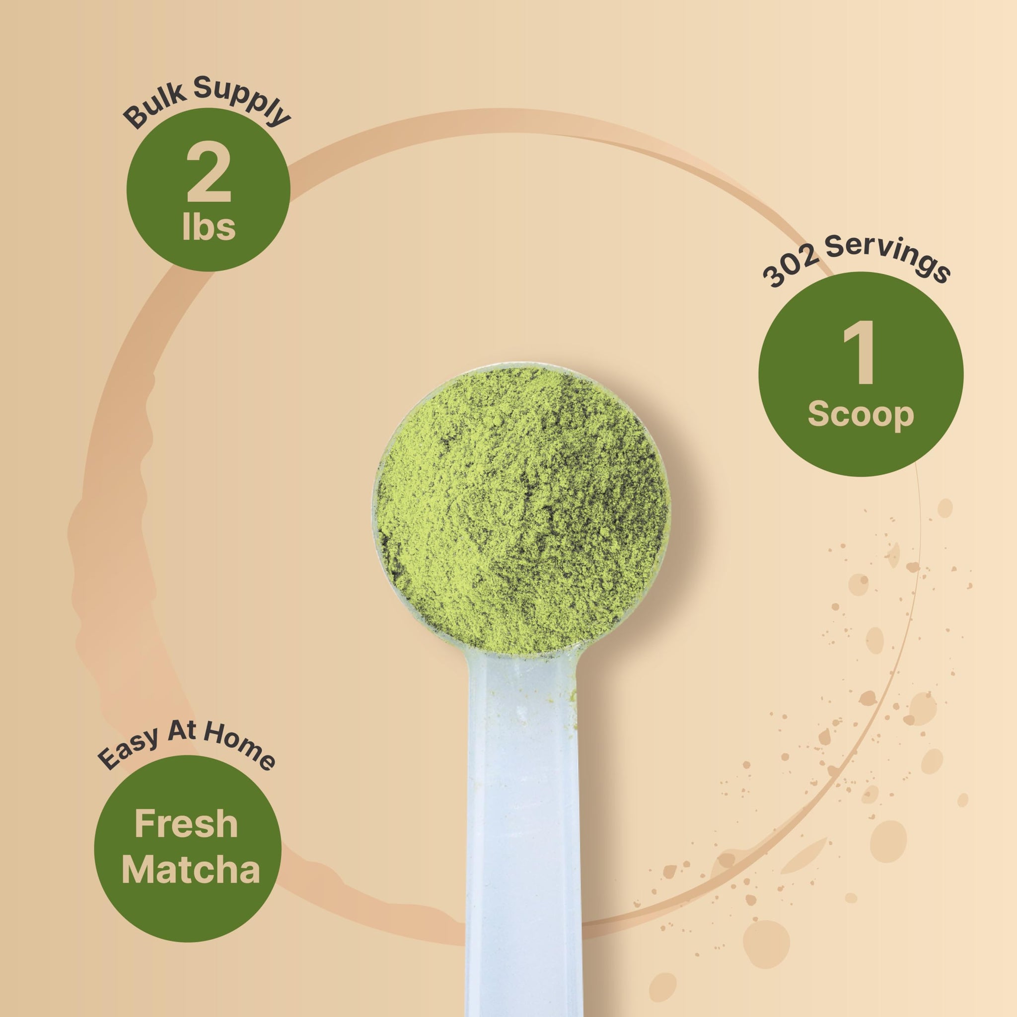 Organic Matcha Green Tea Powder, 2 Pounds | Unsweetened with Zero Sugar, Culinary Grade, Potent Early Harvest, Fine Stone Ground - Vegan, All Purpose