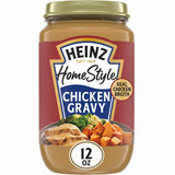 Heinz HomeStyle Classic Chicken Gravy, Savory Poultry Base, Ready to Serve Gravy for Quick Mashed Potatoes and Easy Roast Meals, 12 Ounce (Pack of 2)