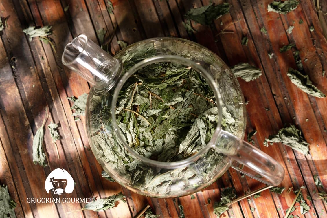 Melissa (Lemon Balm) Herbal Tea - Leaves & Flowers | 1 oz (30g) | Grown in Armenia’s Ararat Region | Premium Quality, Naturally Air-Dried, Fragrant