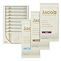 Jacob Bar, Protein Bars, Variety Pack (9 Bars Total) Contains 3 of Each; Chocolate, Vanilla, Berry - 20g Grass-Fed Protein, No Seed Oils, Nothing