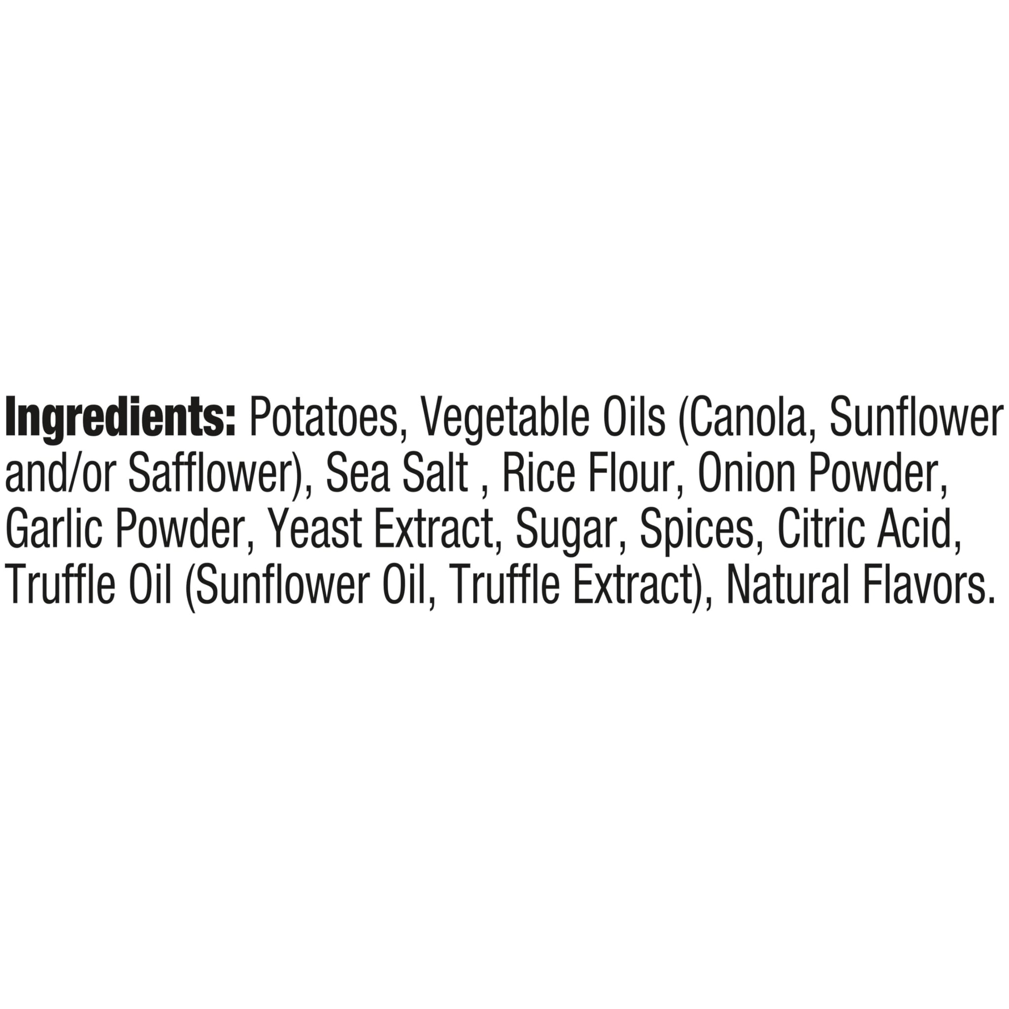 Kettle Brand Potato Chips, Krinkle Cut, Truffle Oil & Sea Salt Kettle Chips, 7.5 Oz