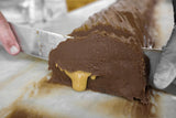 Frankenmuth Fudge Kitchen, Chocolate Peanut Butter Fudge, Half Pound of Handcrafted Fudge