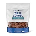 Amazon Grocery, Whole Almonds, Roasted & Lightly Salted, 24 Oz (Previously Happy Belly, Packaging May Vary)