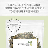 Evergreen Herbs Muicle Tea Bags (Justicia spicigera) - 20 Bags, Wildcrafted Mexican Honeysuckle Herbs for Tea, Decoctions or Tinctures, Traditional