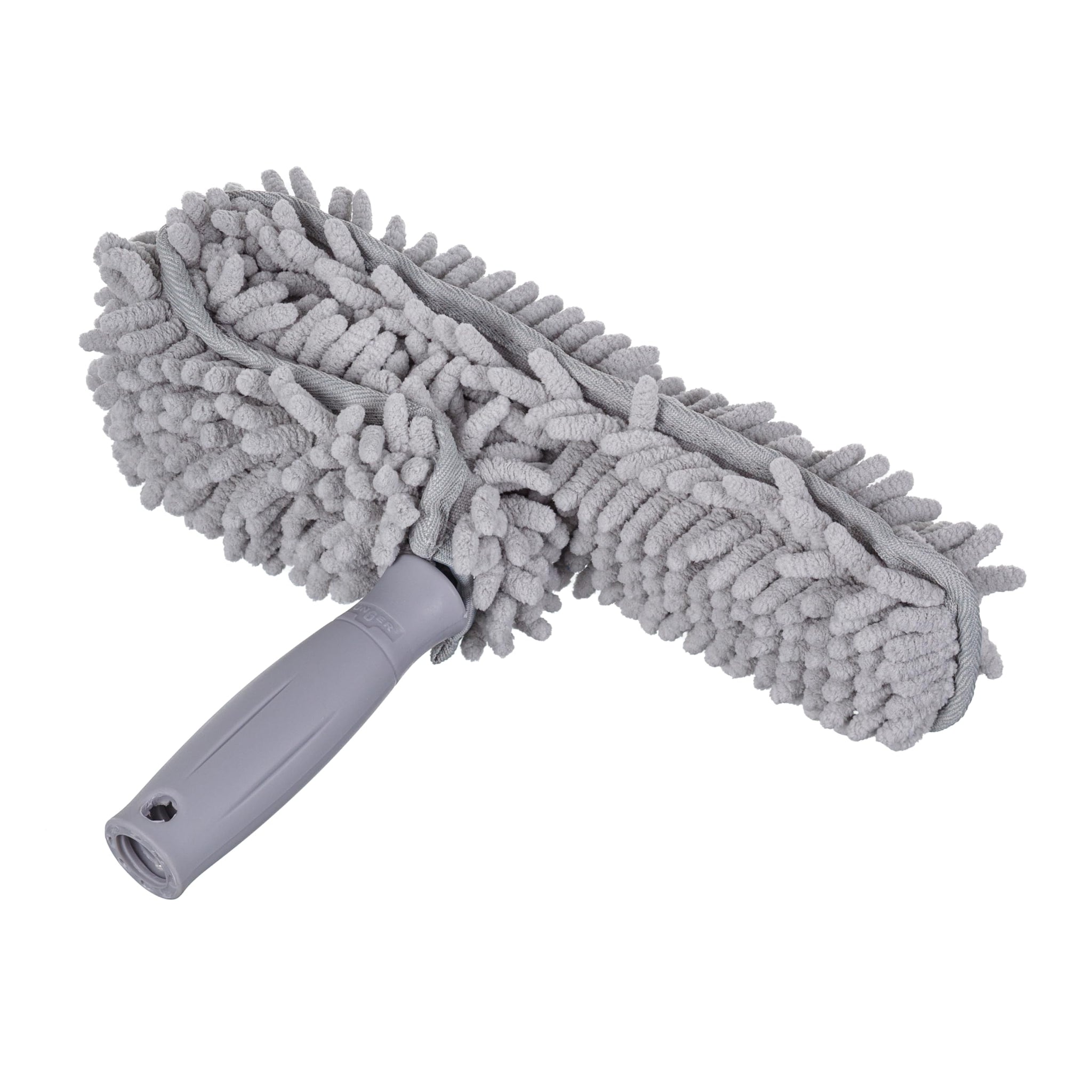 Unger Commercial StarDuster Pro Ceiling Fan Duster, Microfiber Sleeve, Gray, Ideal for Cleaning Ceiling Fans, Light Fixtures, and Vents, Case of 5