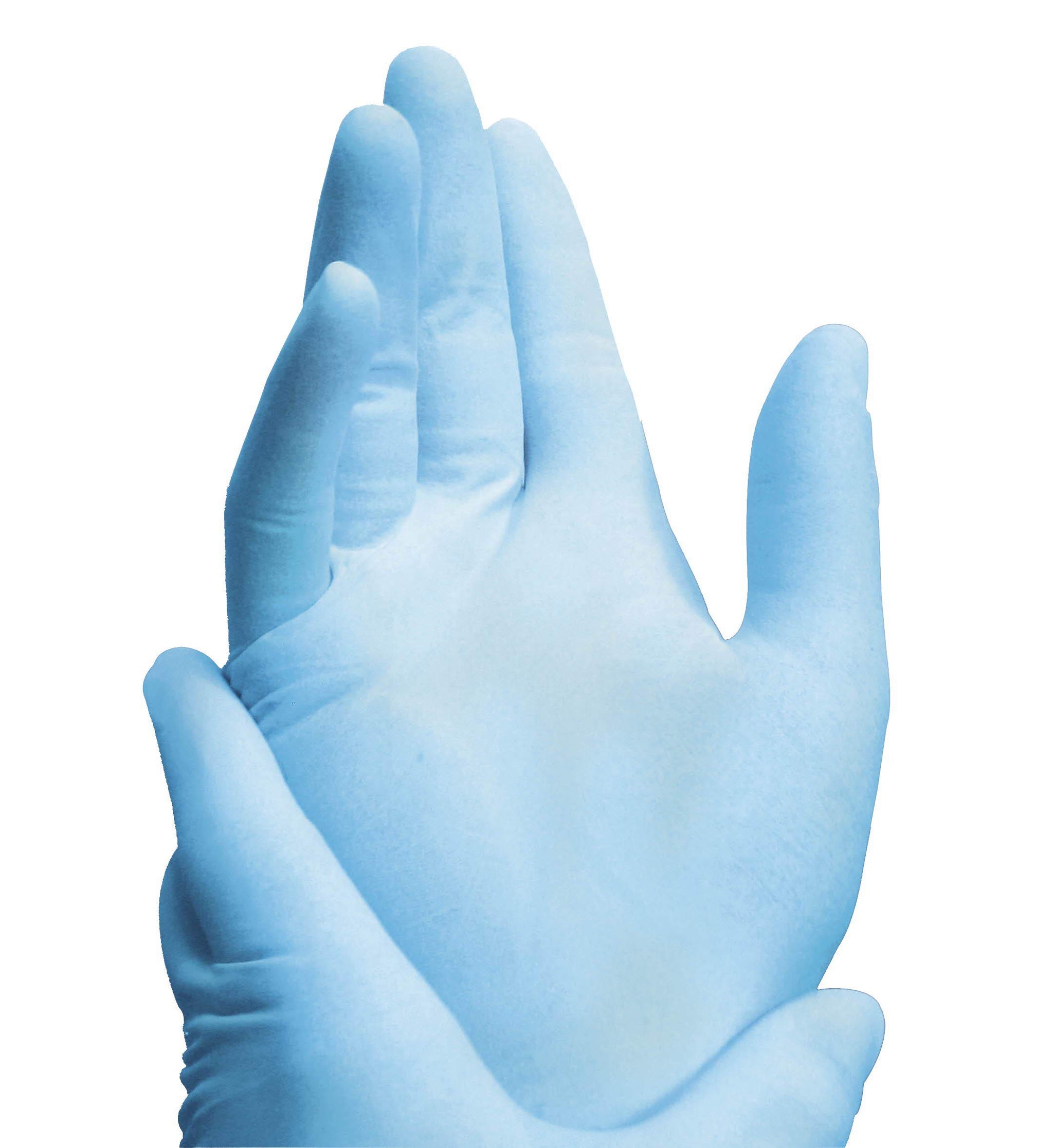 Medline Venom Nitrile Gloves, Powder-Free, Multi-Purpose, Disposable, Comfortable, Strong, Non-Slip Grip, One-Size, 100 Count