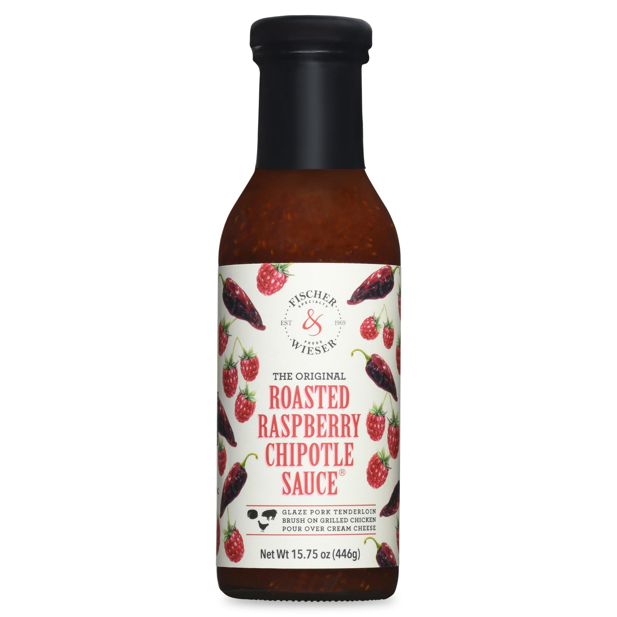 Fischer & Wieser The Original Roasted Raspberry Chipotle Sauce, 15.75 Oz., Pack Of 2