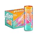 Alani Nu ORANGE KISS, Sugar Free, Low Calorie Energy Drinks, 200mg Caffeine, Biotin, B Vitamins, Zero Sugar, 10 Calories, 12 Fl Oz Cans, 12 Pack