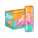 Alani Nu ORANGE KISS, Sugar Free, Low Calorie Energy Drinks, 200mg Caffeine, Biotin, B Vitamins, Zero Sugar, 10 Calories, 12 Fl Oz Cans, 12 Pack