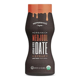 Organic Medjool Date Syrup 14 Ounce (400g) - 100% Pure Jordan River Medjool Dates - Kosher by Pepperwood Organics