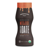 Organic Medjool Date Syrup 14 Ounce (400g) - 100% Pure Jordan River Medjool Dates - Kosher by Pepperwood Organics