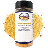Shawhan Farms Italian Herb and Garlic Parmesan Seasoning Topper, Basil Parsley Thyme Parm Finishing Blend, Small Batch USA, 7 oz Shaker