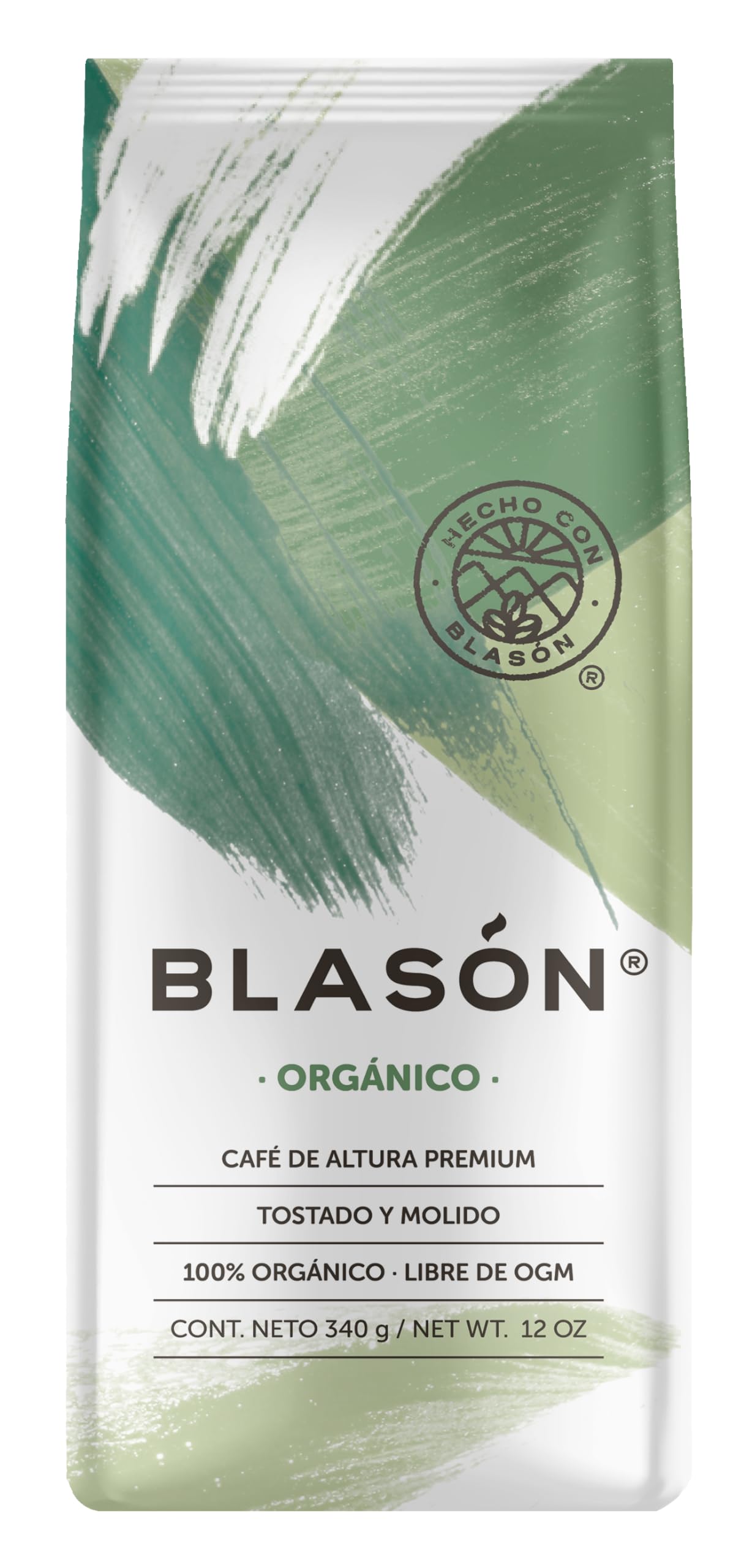 Cafe organico Blason de Oaxaca, cafe premium libre de OGM. 340g