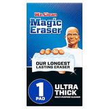 Mr. Clean Magic Eraser Ultra Thick Multi Purpose Cleaner, Magic Eraser Sponge Multi Surface Cleaner, 1ct