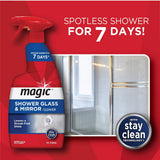 MAGIC Shower Glass and Mirror Cleaner Spray Bundle, Fog & Streak Free, Removes Soap Scum, Rust Stains, Fingerprints, Dirt, and Hard Water, Perfect