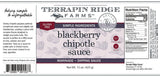 Terrapin Ridge Farms Blackberry Chipotle Sauce - Sweet & Smokey BBQ Sauce for Ribs, Tacos, and Appetizers, Vegan & Gluten Free - 15 oz bottle