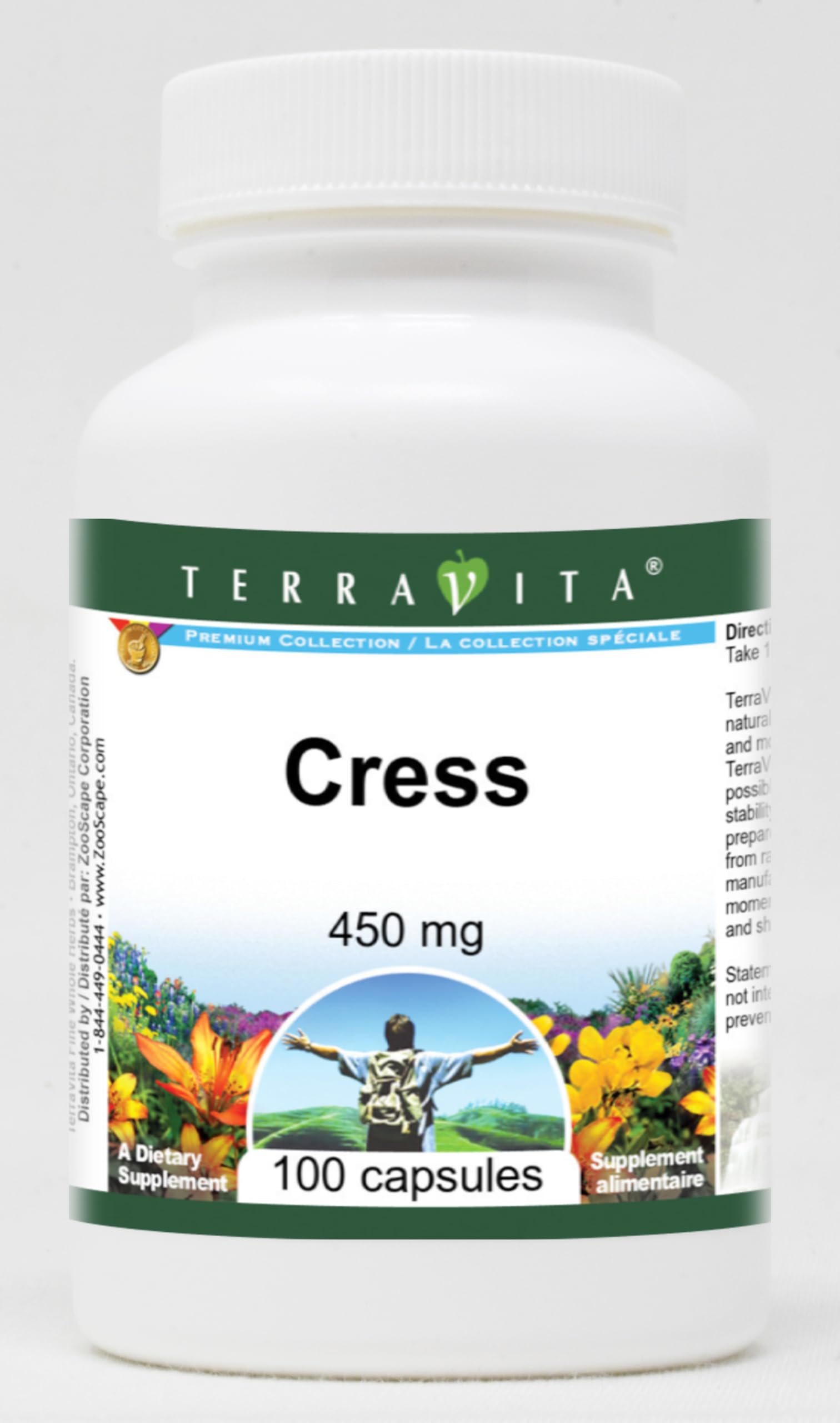Cress - 450 mg (100 Capsules, ZIN: 519907) - 3 Pack