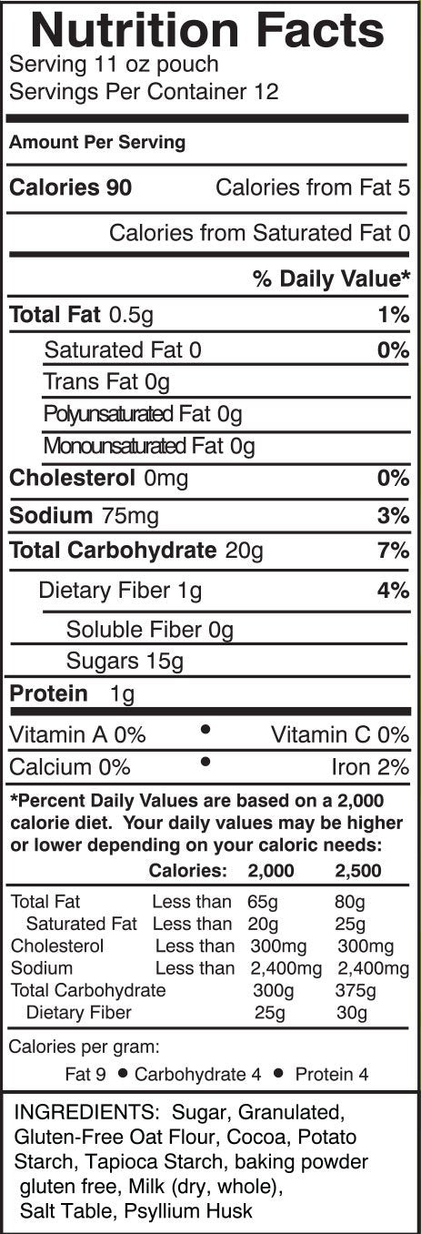 Gluten-Free Prairie Deep Dark Chocolate Brownie Mix, Certified Gluten Free Purity Protocol, Non-GMO, 11 Ounces (Pack of 2)