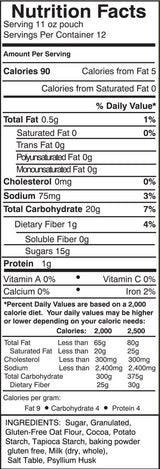 Gluten-Free Prairie Deep Dark Chocolate Brownie Mix, Certified Gluten Free Purity Protocol, Non-GMO, 11 Ounces (Pack of 2)