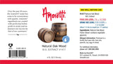 Amoretti - Natural Oak Wood Extract Water Soluble 2 oz - Highly Concentrated & Perfect For Pastry, Savory, Brewing, and more, Preservative Free