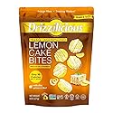 Drizzilicious Lemon Cake Bites, Mini Rice Cakes, Vegan,Gluten Free, NON GMO, Clean Snack 8 oz Bag (1)