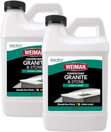 Weiman Disinfecting Granite and Stone Countertop Cleaner and Polish - Safely Cleans & Shines Marble, Quartz Quartzite Slate, Limestone, Corian