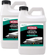 Weiman Disinfecting Granite and Stone Countertop Cleaner and Polish - Safely Cleans & Shines Marble, Quartz Quartzite Slate, Limestone, Corian