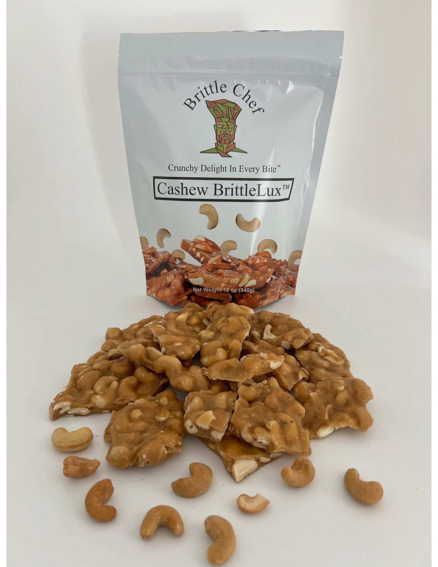 Deluxe Cashew Brittle by BrittleChef