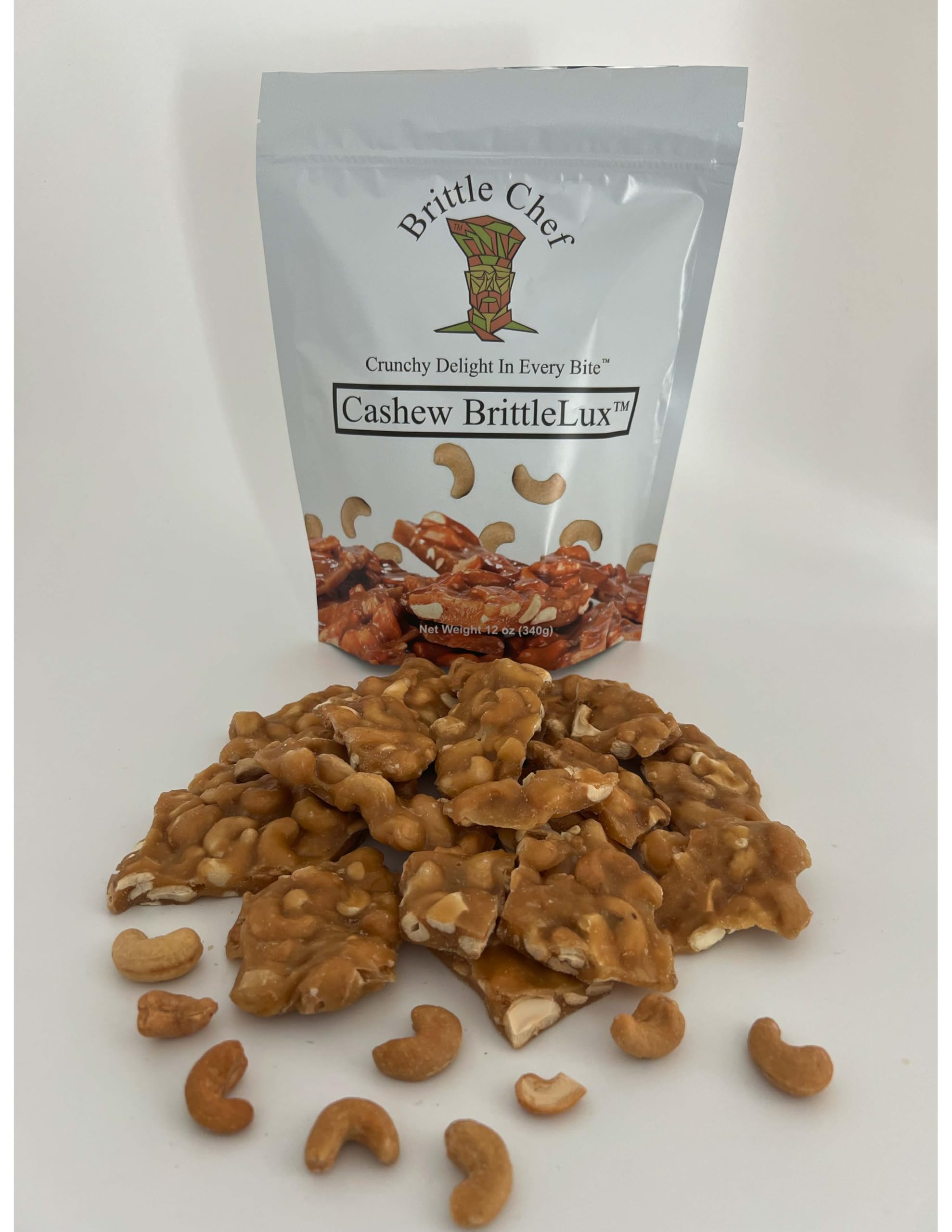 Deluxe Cashew Brittle by BrittleChef