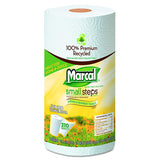Marcal 6181CT Paper Towels, 2-Ply, 140 Sheets/Roll, 24 Rolls/CT, White