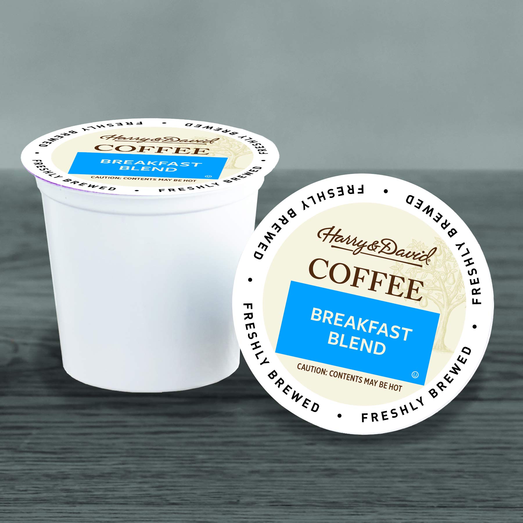 Harry & David Coffee in Single Serve Cups Compatible with Keurig K-Cup Brewers 72 Count (Breakfast Blend)
