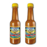 Chiletico Caribbean Hot Sauce, Medium Heat Level Handcrafted in Costa Rica with Fresh Vegetables and Natural Spices - Gourmet Latin Flavor, 10.5 fl oz