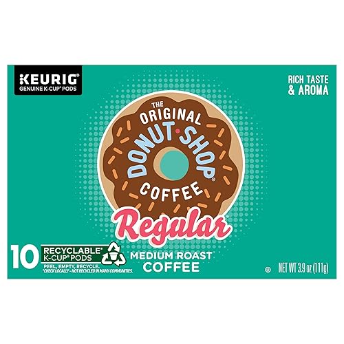Green Mountain, Donut Shop Regular Kcup, 10 Count