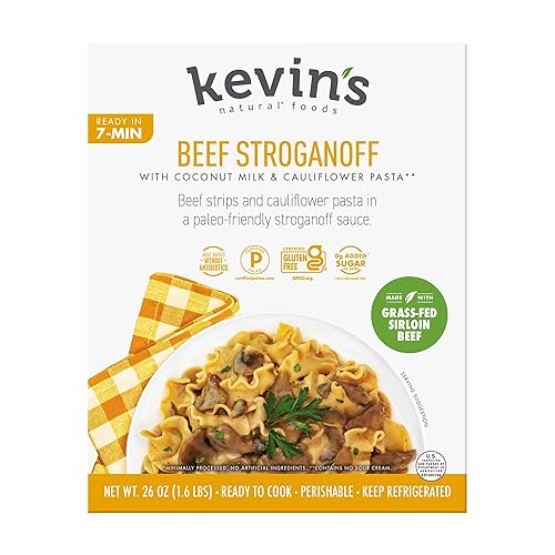 Kevin's Natural Foods, Beef Stroganoff, 26 Ounce