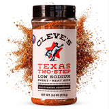 Cleve's Gourmet All Purpose Texas Two Step Seasoning, Sweet Heat Seasoning for Grilling & Cooking, Seasoning with Bright Herbs & Warm Spices, 9.5 oz