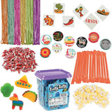 Fun Express Fiesta Candy & Favors Throw Kit - 1120 Pieces