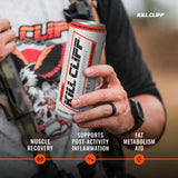 KILL CLIFF Recovery Drink, Tasty Blood Orange | Zero Sugar, Keto- Friendly, Gluten Free | Faster Recovery, Clean Energy, Low Caffeine, Enzymes