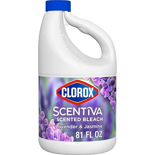 Clorox Scentiva Scented Bleach, Lavender and Jasmine, 81 Fluid Ounces